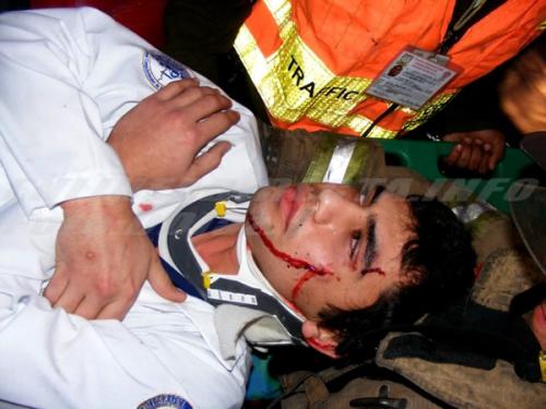 Accidente vial deja una persona prensada